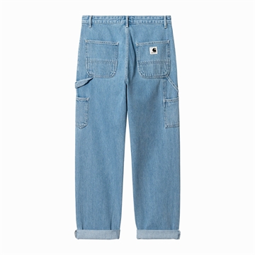 Carhartt WIP Pants Pierce  straight W Maverick Denim Blue Stone Bleached